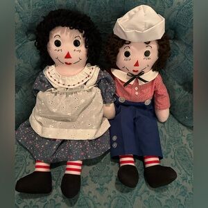 Raggedy Ann and Andy Dolls